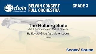 The Holberg Suite arr. Victor López - Score & Sound