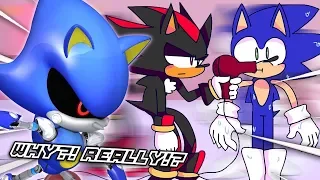 Metal Sonic Reacts to Chaos Cafe - Sonic Revved Up!! [Ep. 1]