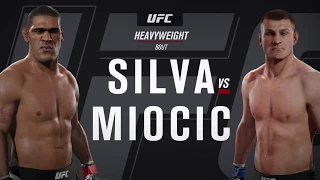 UFC 3 Gameplay Stipe Miocic vs Bigfoot Silva UFC2 full fight