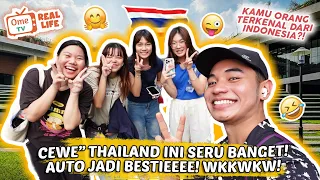 Ketemu Cewe” Gaul Thailand Yang Super SERUUU !! Ternyata Merekaaa…. ??!!!! - Ome.TV RealLife !