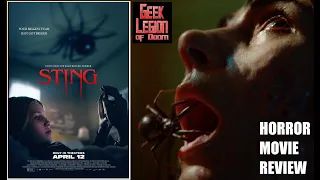 STING ( 2024 Ryan Corr ) Giant Spider Creature Feature Horror Movie Review