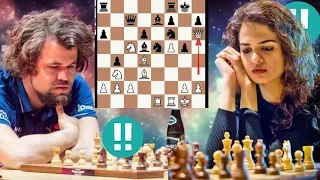 Scrumptious chess game | Magnus Carlsen vs Tania Sachdev 5