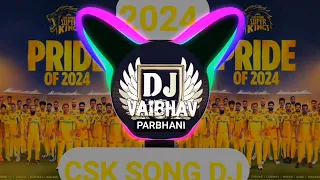 Chennai super kings ipl new DJ song 2024 | MS Dhoni csk | IPL 2024 || vaibhav dj parbhani