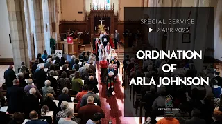 Ordination of Arla Johnson