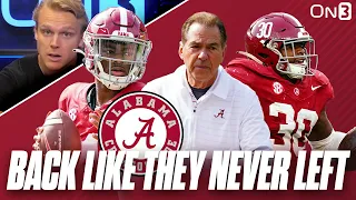 Alabama Crimson Tide BEAT Tennessee in STRONG 2nd Half | Nick Saban, Jalen Milroe at Their BEST