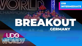 Breakout | O18 Intermediate | UDO Streetdance Championships 2019