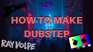 How I Make Dubstep like Zomboy, Ray Volpe & Barely Alive | DZK In The Studio