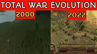 Total War Games Evolution (2000-2022)