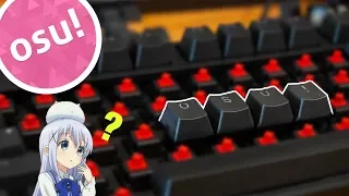 Playing osu! with 4 Keys?