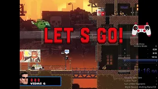 Broforce Ironbro Mode Speedrun 42:33