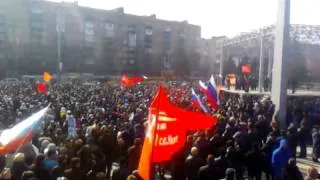 Митигнг против фашизма. Мариуполь 8 марта!!!