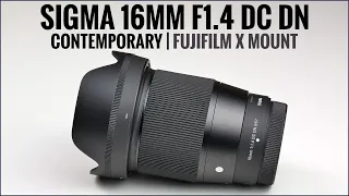 Sigma 16mm f1.4 AF DC DN | Contemporary Fujifilm X Mount