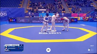 Zurab Kintsurashvili (GEO) vs  Leroy Nsilu (IRL) - 1/8 - taekwondo - europeangames 2023