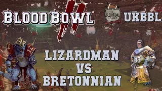 Blood Bowl 2 - Lizardmen (the Sage) vs Bretonnian (Ducke) - UKBBL S29 G6