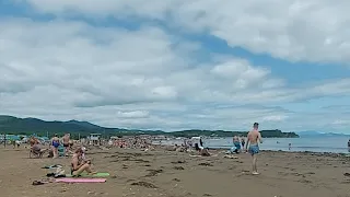 Пляж Шамора Владивосток июль 2023
