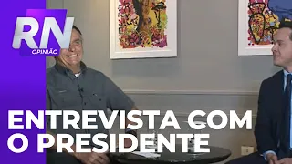 Entrevista exclusiva com o presidente Jair Bolsonaro