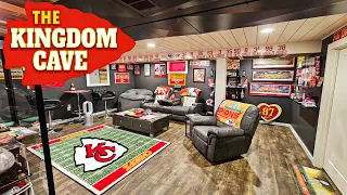 Kansas City Chiefs Man Cave! Exclusive Tour