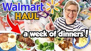 🍽️ $170 Walmart Grocery Haul & What I Made for Dinner this Week!