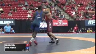 59 kg CSF - Max Nowry (Army WCAP) vs Ryan Mango (Minnesota Storm)