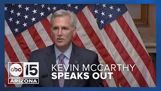 Kevin McCarthy speaks out after vote to oust him as Speaker of the House