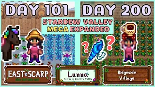 I played 200 days of Stardew Valley MEGA Expanded - FULL 2ND YEAR #ad