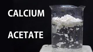 Making Calcium Acetate (from eggshells)