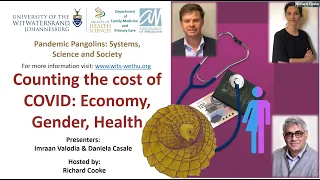 Pandemic Pangolins 1 - Counting the Cost of COVID: Economy, Gender & Health.