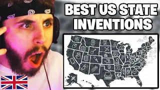 Brit Reacts to The Best Invention From Each US State