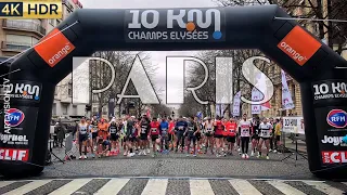 [🇫🇷PARIS MARATHON] MARATHON 2024 10KM CHAMPS-ÉLYSÉES (4K60 FPS VERSION) 17/FEBRUARY/2024