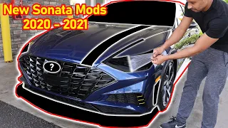 New 2020 - 2021 Hyundai Sonata Custom Mods!