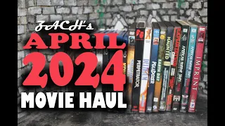 Zach's April 2024 Movie Haul: Godzilla, Night of the Demons 3 and More (Blu-Rays and DVDS)