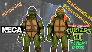 #unboxing #neca #tortugasninjas 2 #michelangelo #donatello #2pack