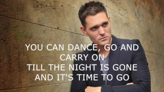 Save the last dance for me - Michael Bublè karaoke original key