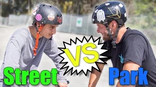 STREET vs PARK!! Calling the Shots! (ft. Raymond Warner and Andrew Zamora) │ The Vault Pro Scooters