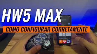 HW5 MAX  - Como Configurar Corretamente (WEARFIT PRO)