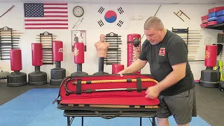 Cane Self Defense with The Cane Carrying Case.