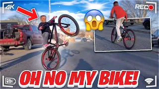 Swerving My Subscribers And They Took My SE Bike