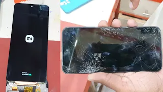 Xiaomi Redmi 10 Broken Screen Repair - Glass Replacement || Rebuild Broken Phone