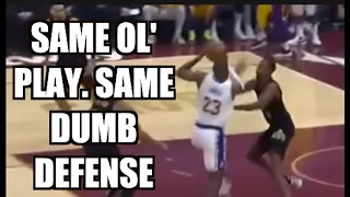 Help Me Understand the NBA's Defensive Strategy on LeBron