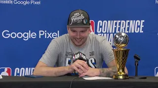 Luka Doncic on past NBA finals: "I didn't watch, it was 04:00 AM in Europe, I had school next day"