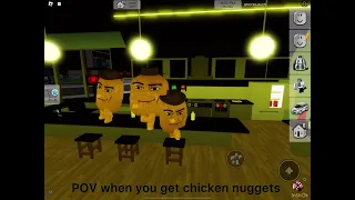 I love chicken nuggets