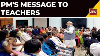 Teachers Day 2023: PM Modi Interacting With National Teachers’ Award 2023 Winners