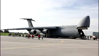 AMAZING Static Display at Airshow London 2018 | C-5, KC-10, C-17, P-8 & more!