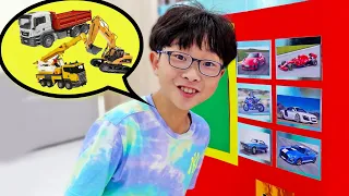 [30분] 예준이의 블럭 조립놀이 장난감 자동차 트럭 만들기 Builds Car Toy Block Assembly