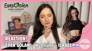 Eden Golan “Hurricane” (REACTION) | Israel 🇮🇱 #eurovision2024 #esc2024