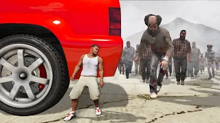 GTA 5 - SMALLEST MAN in a ZOMBIE Outbreak! (Survive)