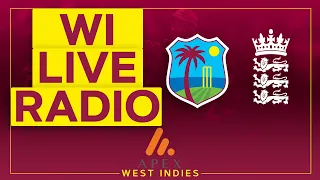 🔴 LIVE West Indies RADIO | West Indies v England | 1st Apex Test Day 3