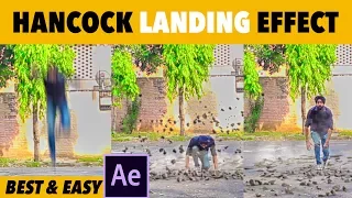 Hancock Landing Effect | Super Easy and Best | After Effects VFX Tutorial | Raj Angad vines