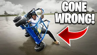 I BROKE THE CHEAPEST GOKART I BOUGHT FROM AMAZON IN 1 DAY !  | BRAAP VLOGS