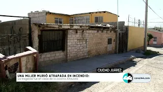 Una mujer murió atrapada en incendio